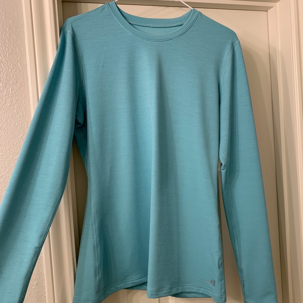 Women’s Blue Fitted BCG Long Sleeve
